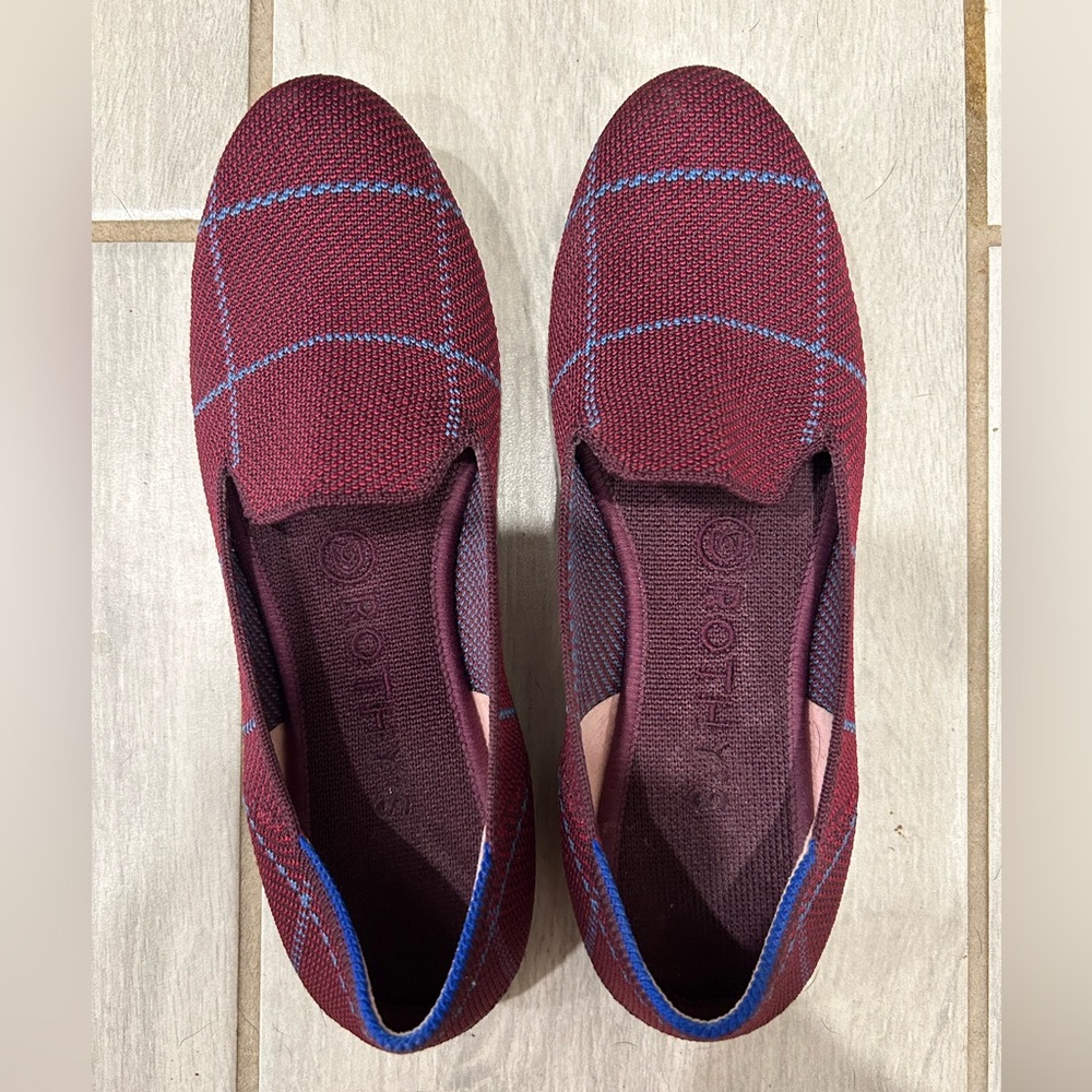 Rothy’s Loafer Burgundy 7